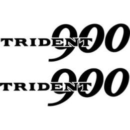 Triumph Trident 900 Stickers – Retro Naked Triple Decals (2-Pack)