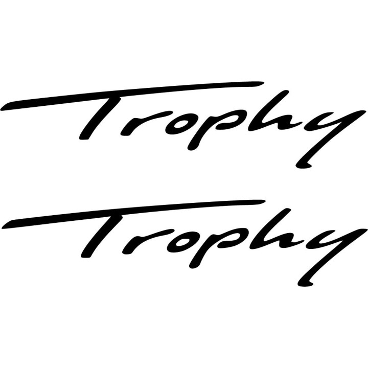 Triumph Trophy Die Cut Stickers Decals - DecalsHouse