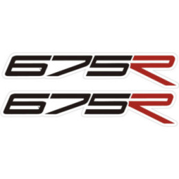 Triumph Daytona 675R Supersport Stickers – Race Number Decals (2-Pack)