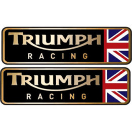Triumph Racing Stickers – Daytona Speed Triple Decals (2-Pack)