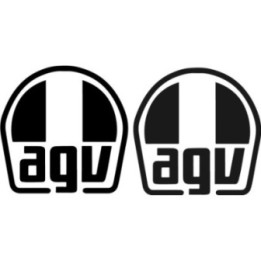 AGV Stickers – Pista GP K6 Corsa MotoGP Racing Decals (2-Pack)