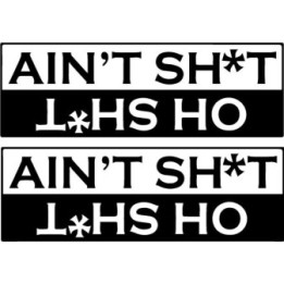 Buy Aint Shit Oh Shit Decal Sticker Online