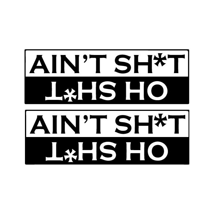 Buy Aint Shit Oh Shit Decal Sticker Online
