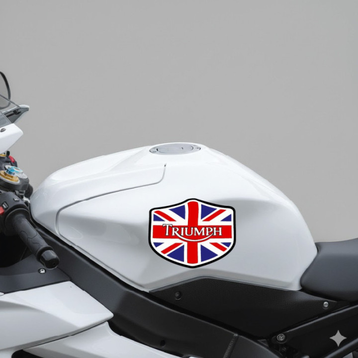 Triumph Logo Style 17 Stickers Decals - DecalsHouse