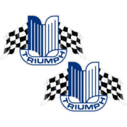 Triumph Logo Style 22 Stickers Decals - DecalsHouse