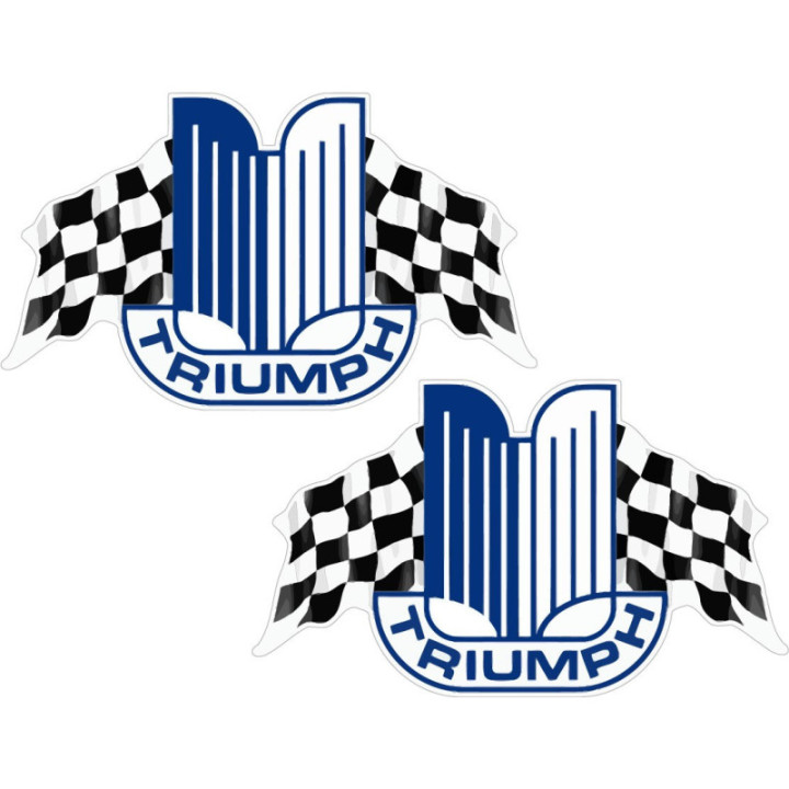 Triumph Logo Style 22 Stickers Decals - DecalsHouse
