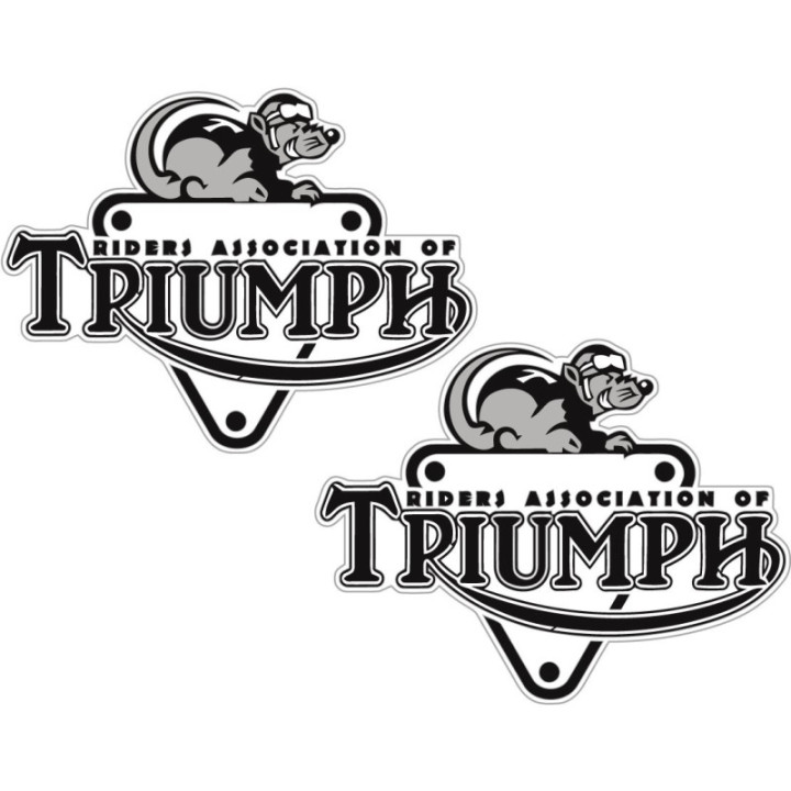 Triumph Logo Style 23 Stickers Decals - DecalsHouse