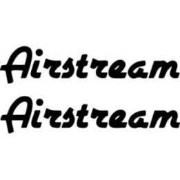 Airstream Stickers – Classic Travel Trailer Caravan Decals (2-Pack)