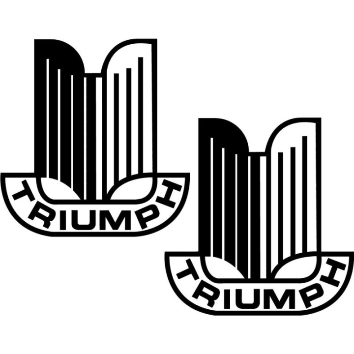 Triumph Logo Style 7 Stickers Decals - DecalsHouse
