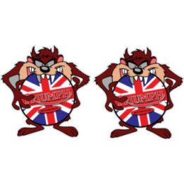Triumph Taz Stickers – Custom Graphic Motorcycle Bodywork Decals (2-Pack)