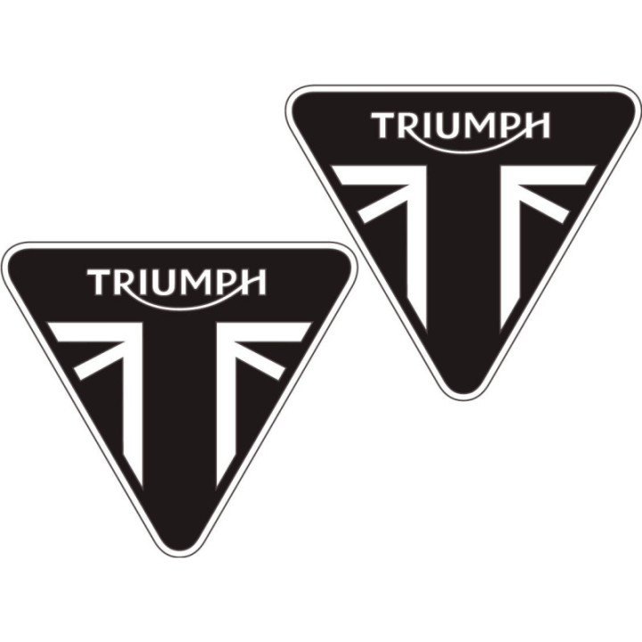Triumph Logo [Converted] Stickers Decals – High-Quality Vinyl Decals (2×)
