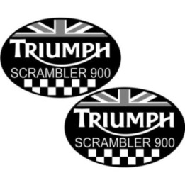 Triumph Scrambler 900 Stickers – Classic Adventure Decals (2-Pack)