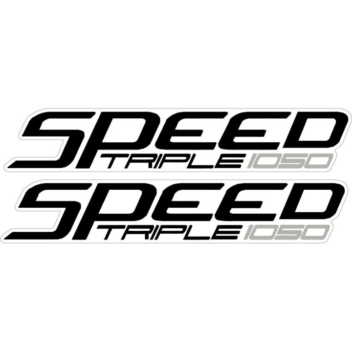 Triumph Speed Triple Stickers – 1050 1200 RS Naked Bike Decals (2-Pack)