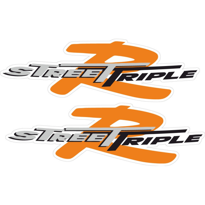 Triumph Street Triple Style 2 Stickers Decals - DecalsHouse