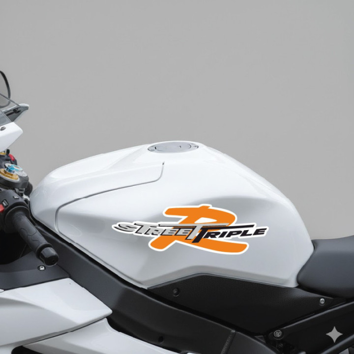 Triumph Street Triple Style 2 Stickers Decals - DecalsHouse