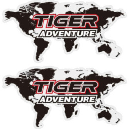 Triumph Tiger Adventure Bike Stickers – Decals (2-Pack)