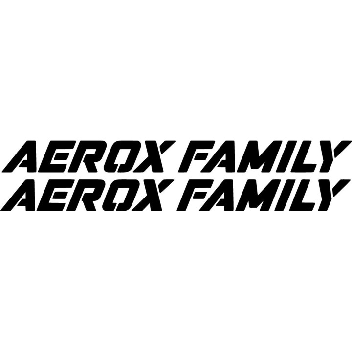 Yamaha Aerox Family Die Cut Stickers Decals - DecalsHouse