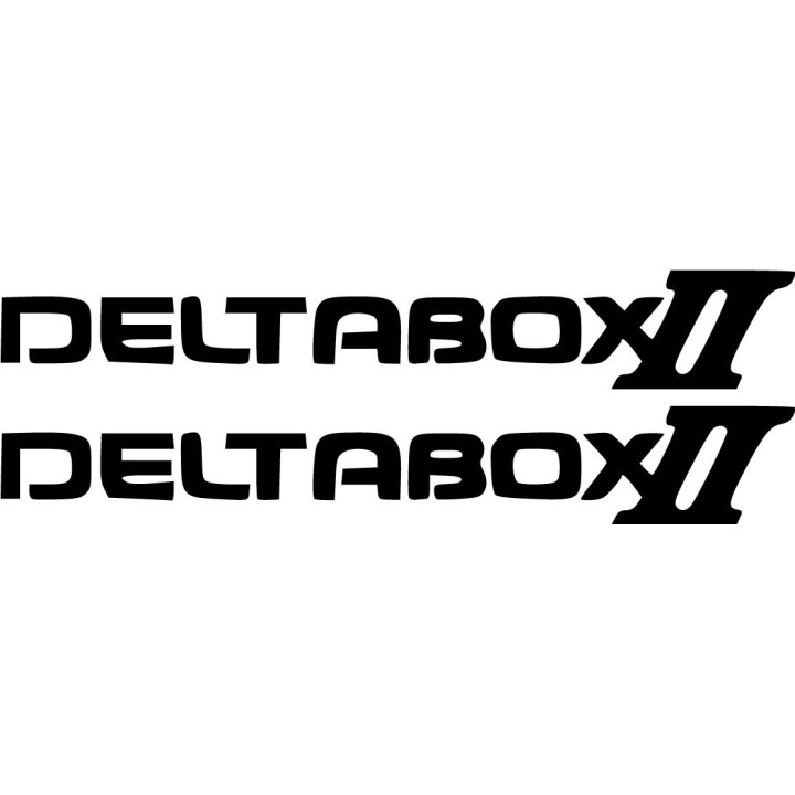 Yamaha Deltabox 2 Die Cut Stickers Decals - DecalsHouse