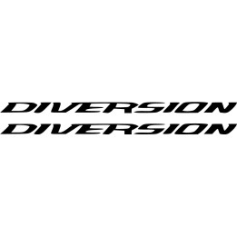 Yamaha Diversion Die Cut Style 2 Stickers Decals - DecalsHouse