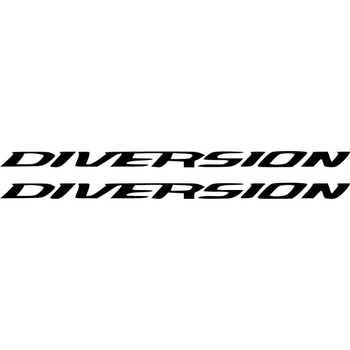 Yamaha Diversion Die Cut Style 2 Stickers Decals - DecalsHouse