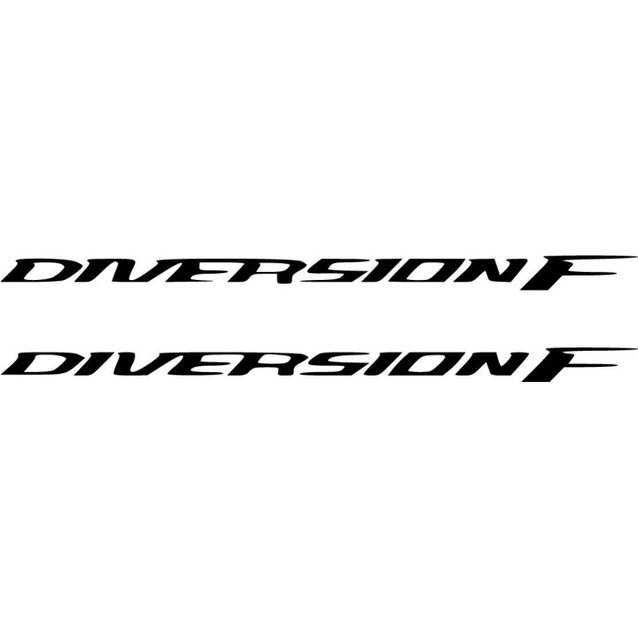 Yamaha Diversion F Die Cut Stickers Decals - DecalsHouse