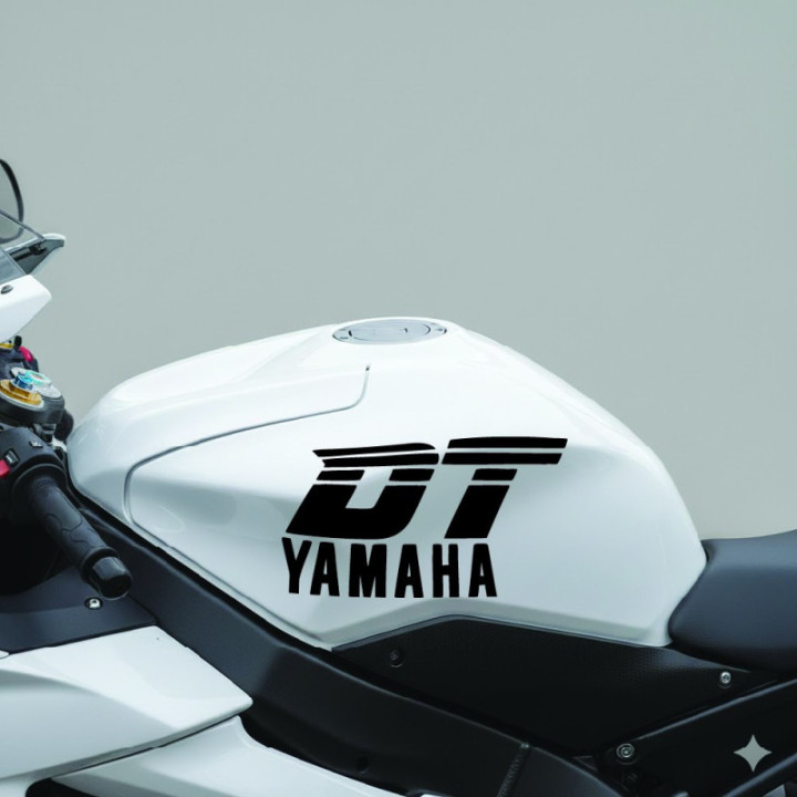 Yamaha Dt Die Cut Style 2 Stickers Decals - DecalsHouse