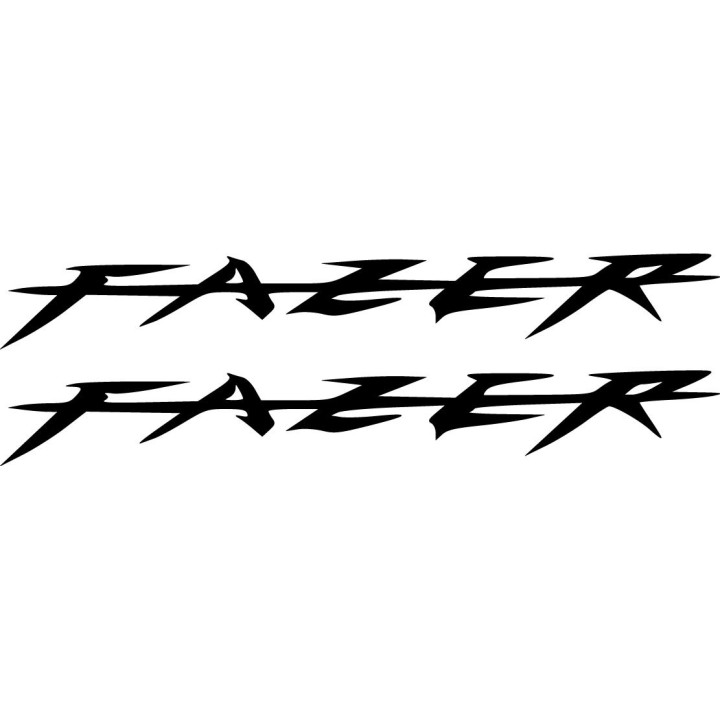Yamaha Fazer Die Cut Style 2 Stickers Decals - DecalsHouse