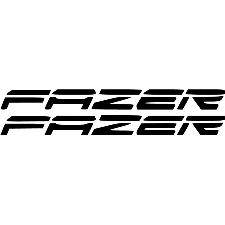 Yamaha Fazer Die Cut Style 4 Stickers Decals - DecalsHouse