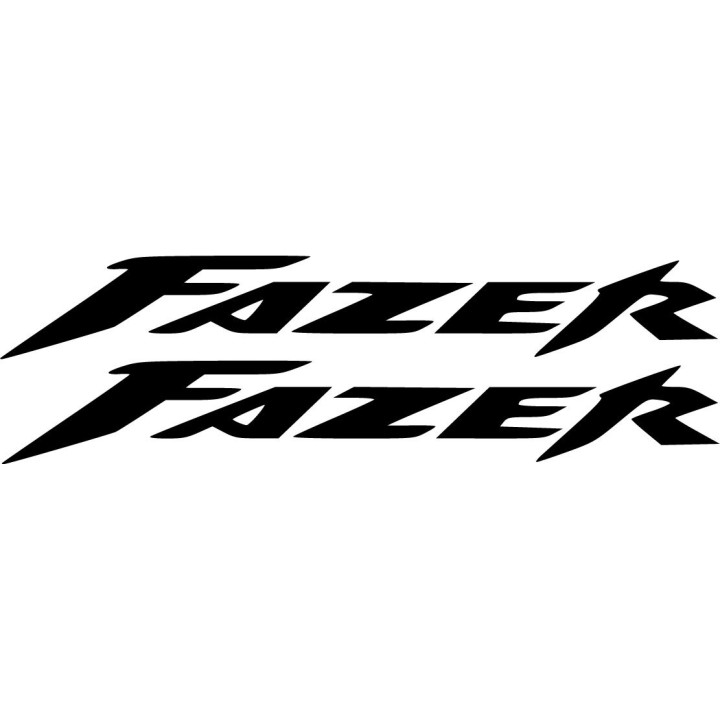 Yamaha Fazer Die Cut Style 6 Stickers Decals - DecalsHouse