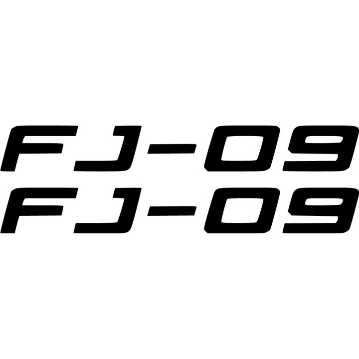 Yamaha Fj 09 Die Cut Stickers Decals - DecalsHouse