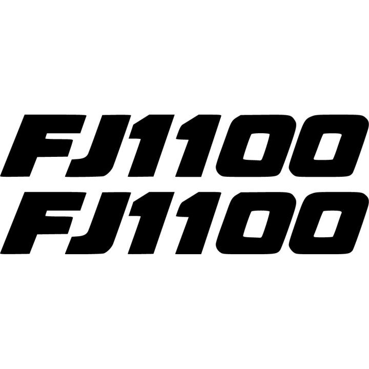 Yamaha Fj 1100 Die Cut Stickers Decals - DecalsHouse