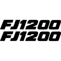 Yamaha Fj 1200 Die Cut Stickers Decals - DecalsHouse