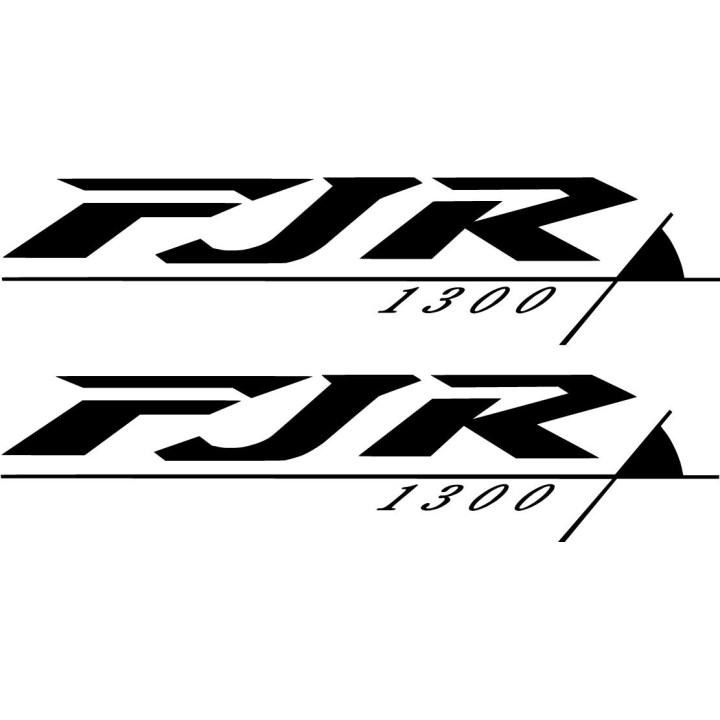 Yamaha Fjr 1300 Die Cut Style 3 Stickers Decals - DecalsHouse