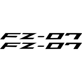Yamaha Fz 07 Die Cut Style 2 Stickers Decals - DecalsHouse