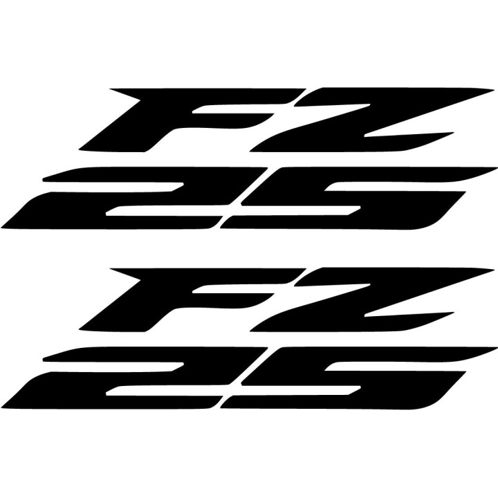 Yamaha Fz 25 Die Cut Style 5 Stickers Decals - DecalsHouse