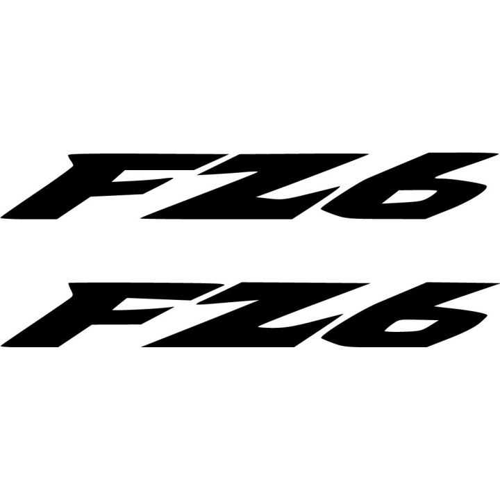 Yamaha Fz 6 Die Cut Style 2 Stickers Decals - DecalsHouse