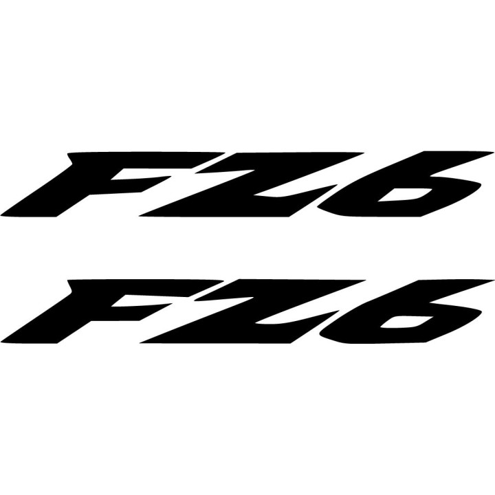 Yamaha Fz6 Die Cut Style 2 Stickers Decals - DecalsHouse