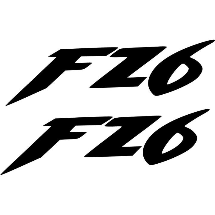 Yamaha Fz6 Die Cut Style 4 Stickers Decals - DecalsHouse