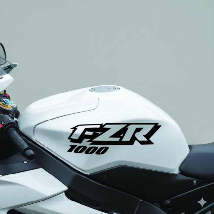 Yamaha Fzr 1000 Die Cut Style 2 Stickers Decals - DecalsHouse