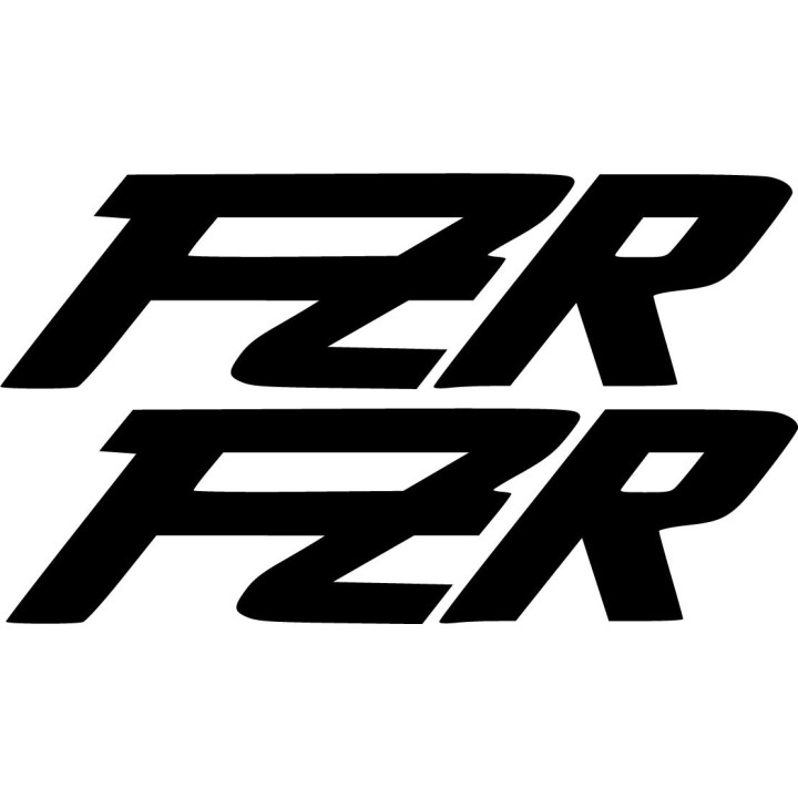 Yamaha Fzr Die Cut Style 2 Stickers Decals - DecalsHouse