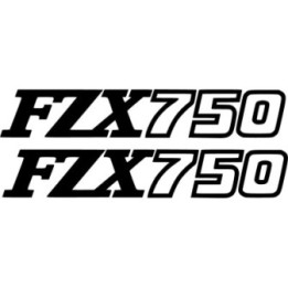 Yamaha FZX 750 Stickers – Cruiser Sport Classic Tank Decals (2-Pack)