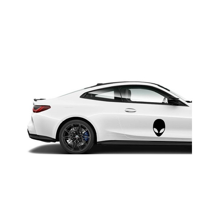Buy Alien Skull Sticker Online