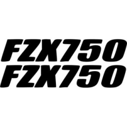 Yamaha Fzx 750 Die Cut Style 2 Stickers Decals - DecalsHouse