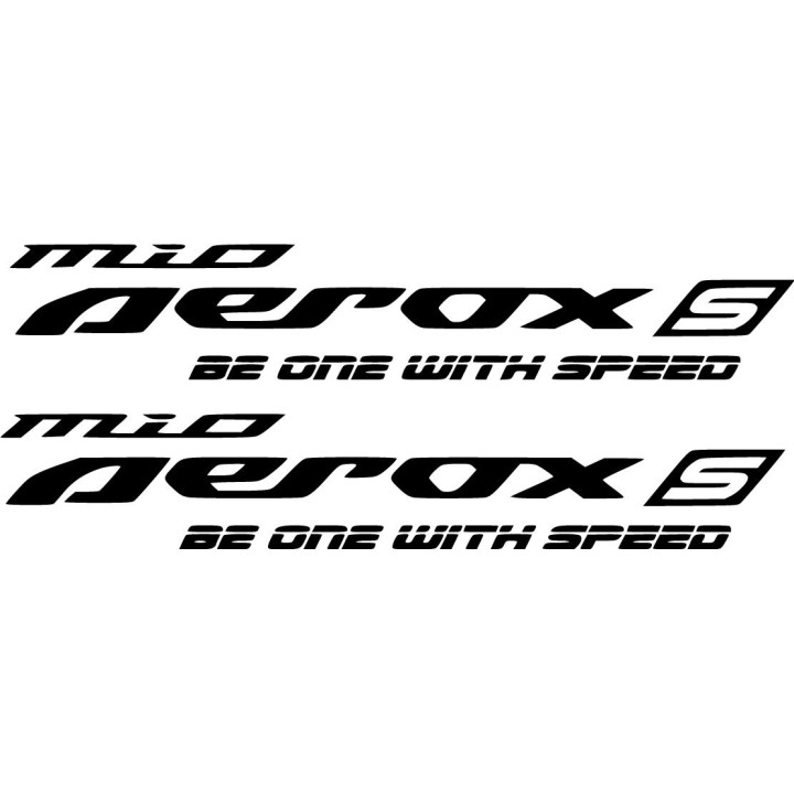 Yamaha Mio Aerox S Die Cut Stickers Decals - DecalsHouse