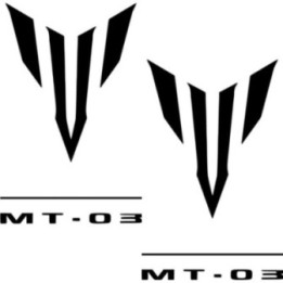 Yamaha Mt 03 Die Cut Style 2 Stickers Decals - DecalsHouse