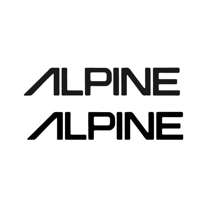 Buy Alpine 2 Decal Sticker Online
