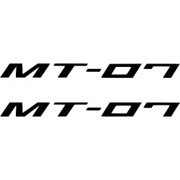 Yamaha Mt 07 Die Cut Style 2 Stickers Decals - DecalsHouse