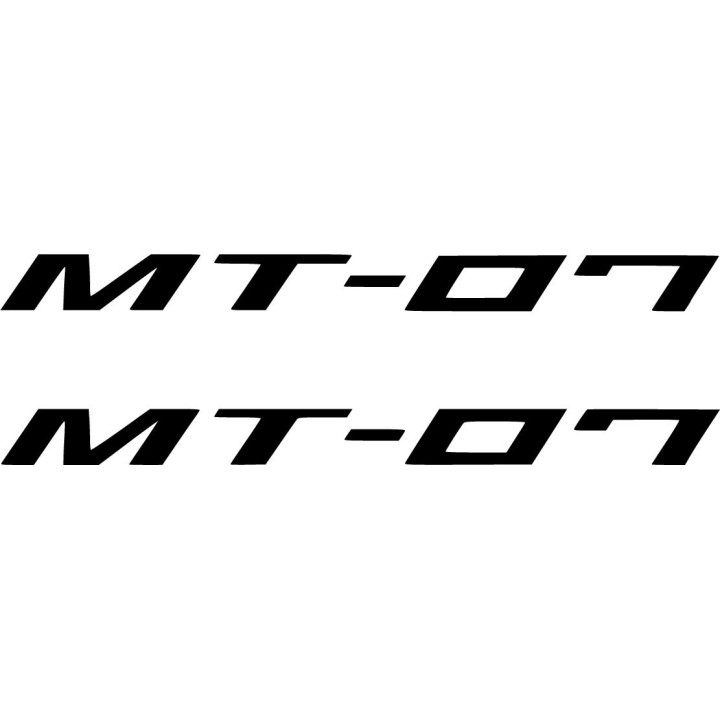 Yamaha Mt 07 Die Cut Style 2 Stickers Decals - DecalsHouse