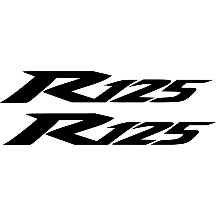 Yamaha R125 Die Cut Stickers Decals - DecalsHouse