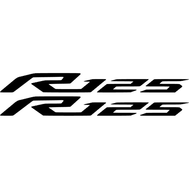 Yamaha R125 Die Cut Style 2 Stickers Decals - DecalsHouse